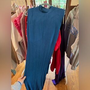 Le Lis Blue Sweater Dress